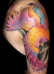 Animals Arm Birds Tattoo