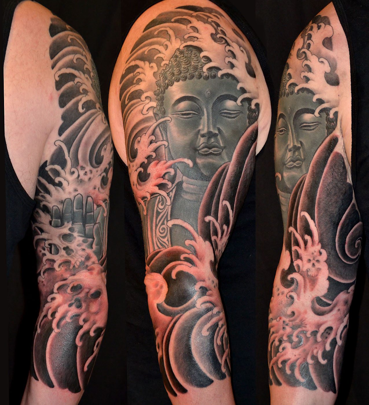 Japanese Religious/Spiritual Sleeve Tattoo