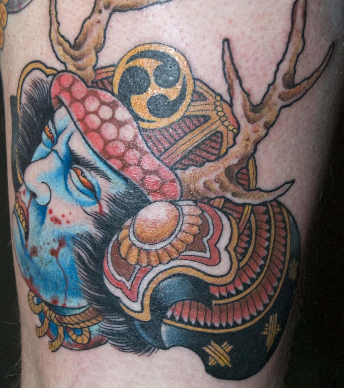 Japanese samurai Tattoo