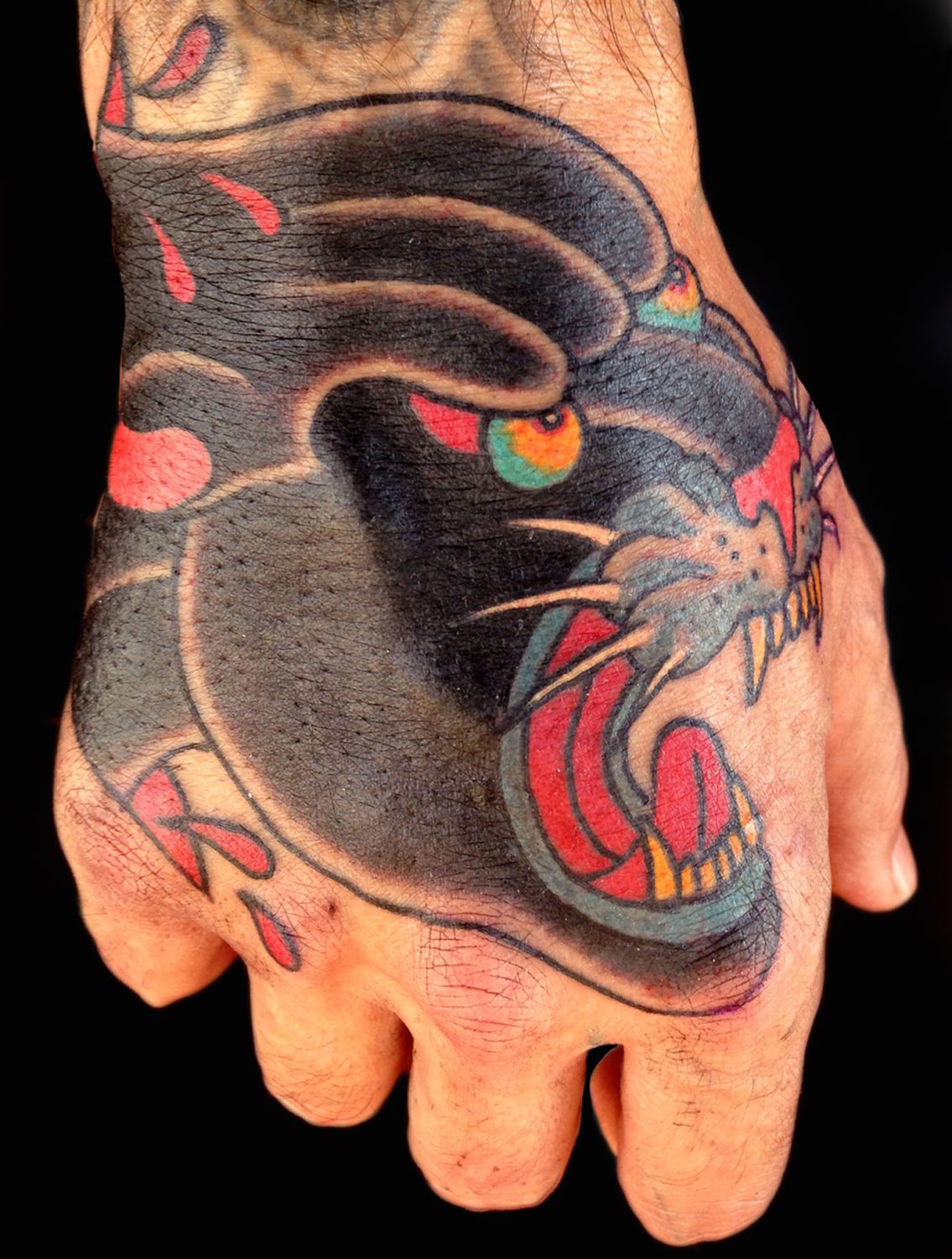 Animals Hand Traditional/Americana Tattoo