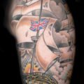 Arm Nautical Neo-Traditional Tattoo