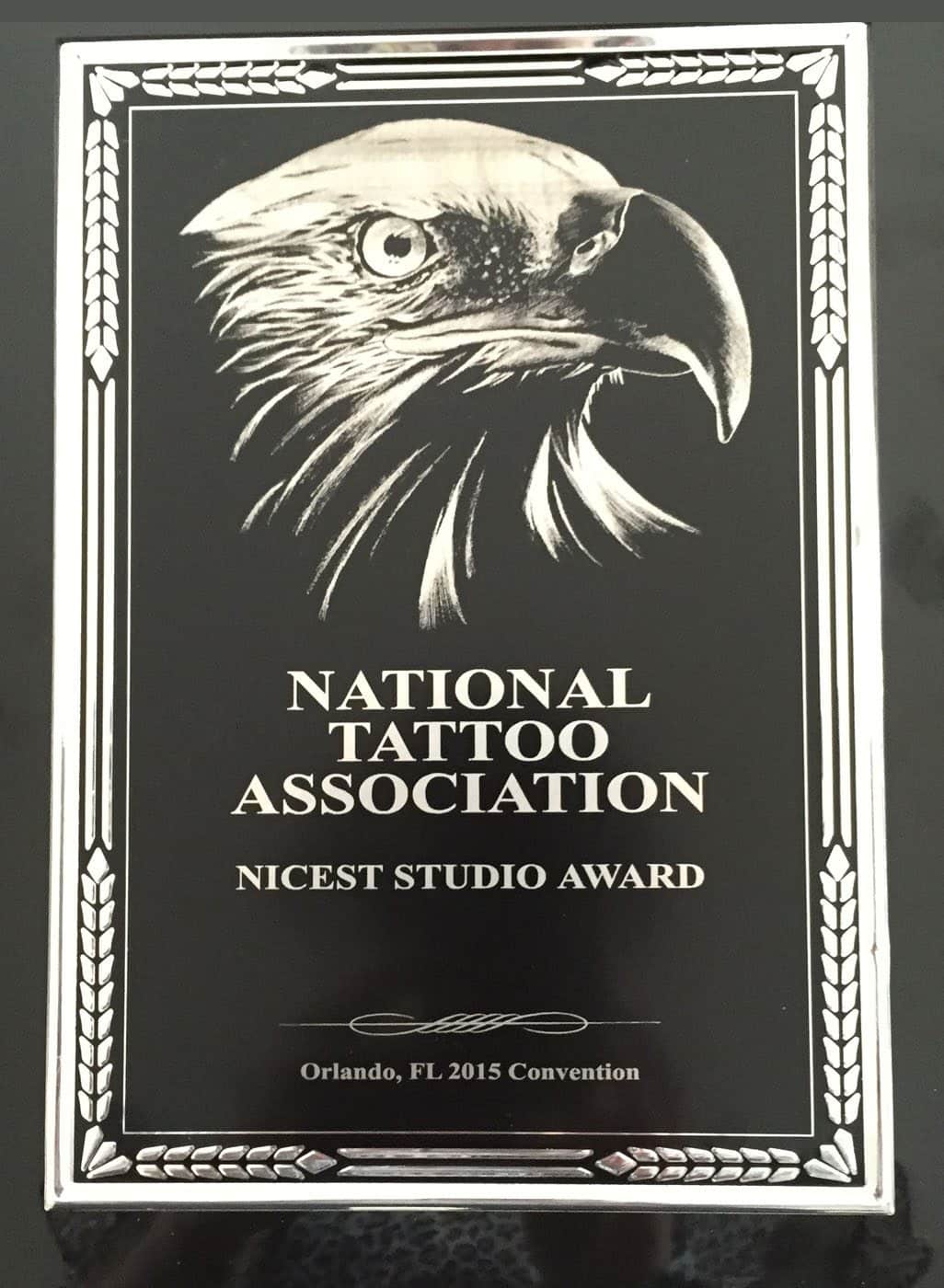 National Nicest Studio Award 2015 - Slave to the Needle