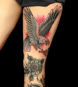 Birds Hawks/Eagles Traditional/Americana Tattoo