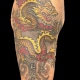 Arm Dragons Japanese Tattoo