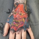 Hand Hannya/Oni Japanese Tattoo