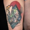 Dark/Horror Leg Neo-Traditional Pop culture Tattoo