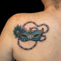 Back Neo-Traditional Shoulder Tattoo