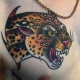 Animals Chest Tiger Traditional/Americana Tattoo