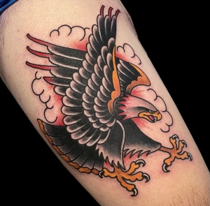 Animals Birds Hawks/Eagles Traditional/Americana Tattoo