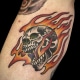 Skull Traditional/Americana Tattoo